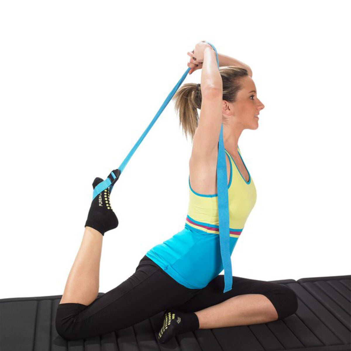 Blue Yoga Strap – Sveltus, Exercise & Stretching Accessory