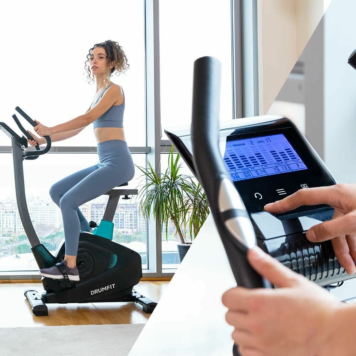 Stationary Exercise Bike – Cecotec DrumFit 6000 Pegasus Pro
