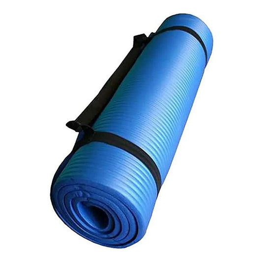 Blue Jute Yoga Mat – Softee RIV001 Non-Slip Exercise Mat