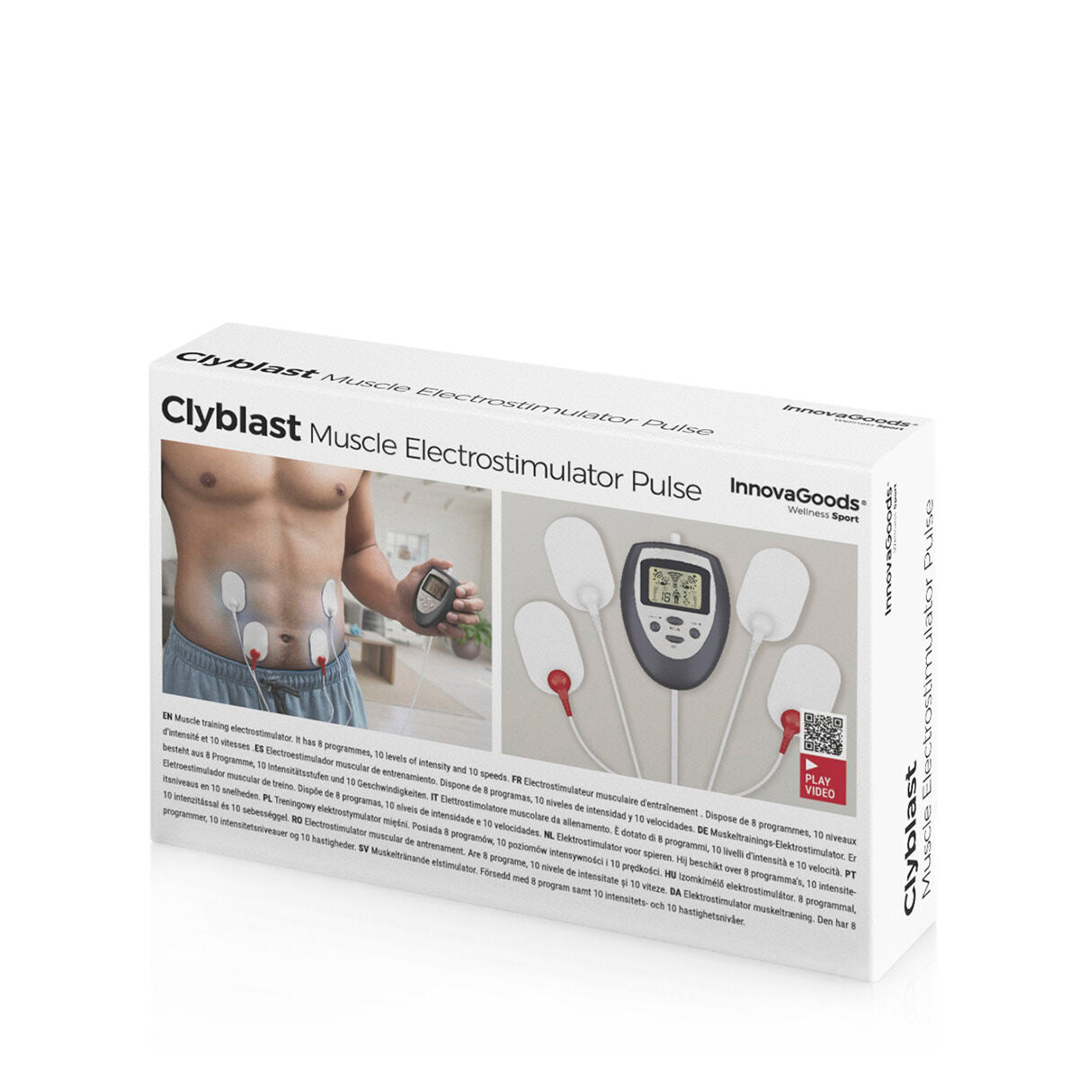 Clyblast Muscle Stimulator – InnovaGoods, Electric Therapy