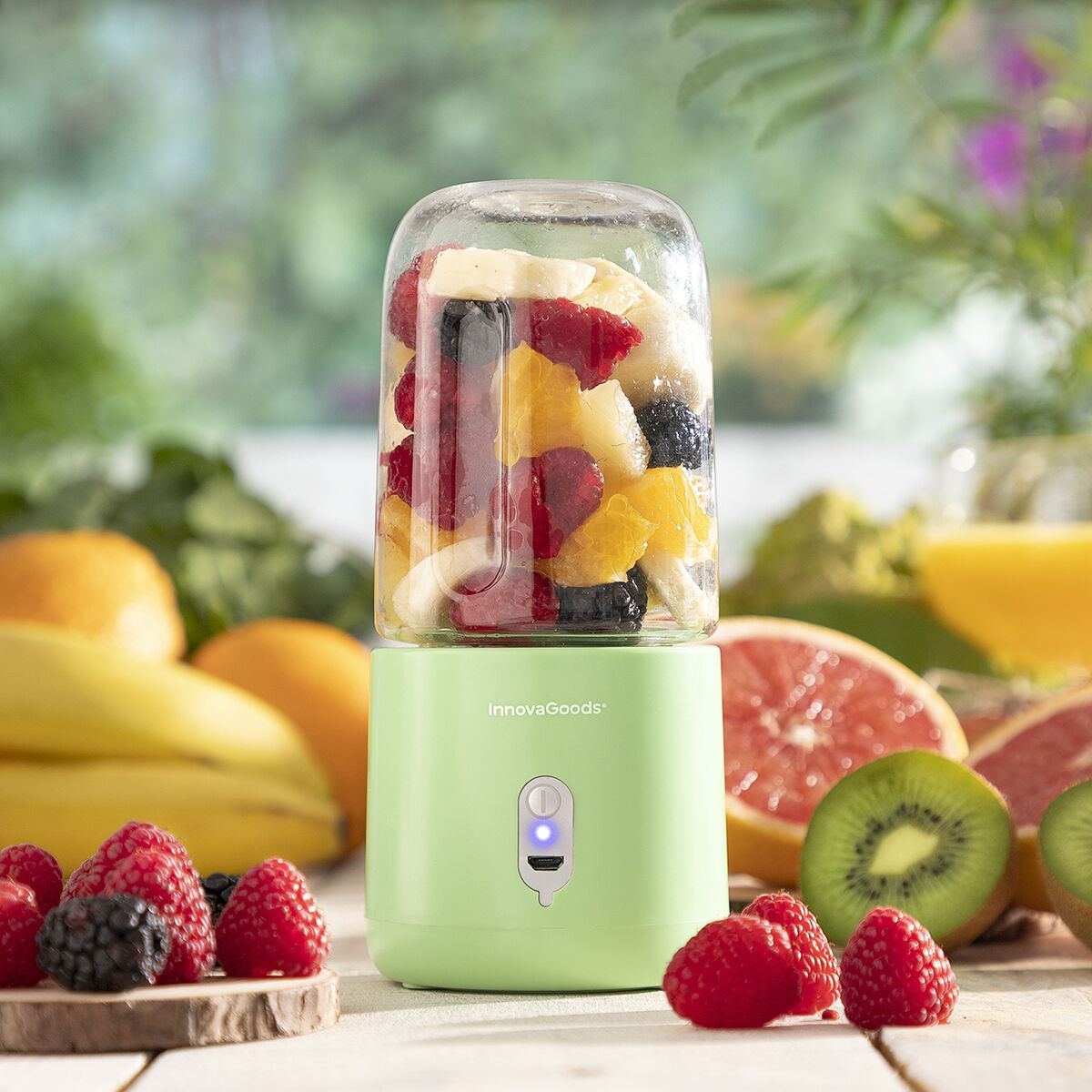 Portable Cup Blender – Blendyr by InnovaGoods, Rechargeable