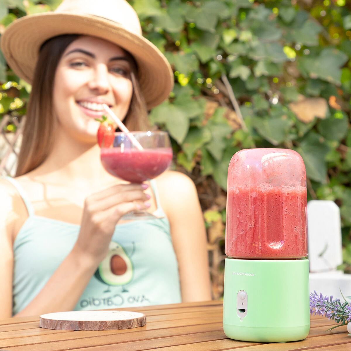 Portable Cup Blender – Blendyr by InnovaGoods, Rechargeable