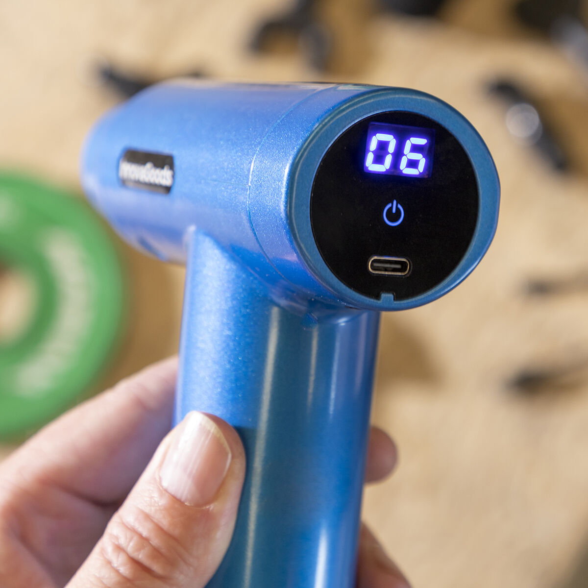 Relmux Mini Muscle Recovery Gun – Handheld Massage Device