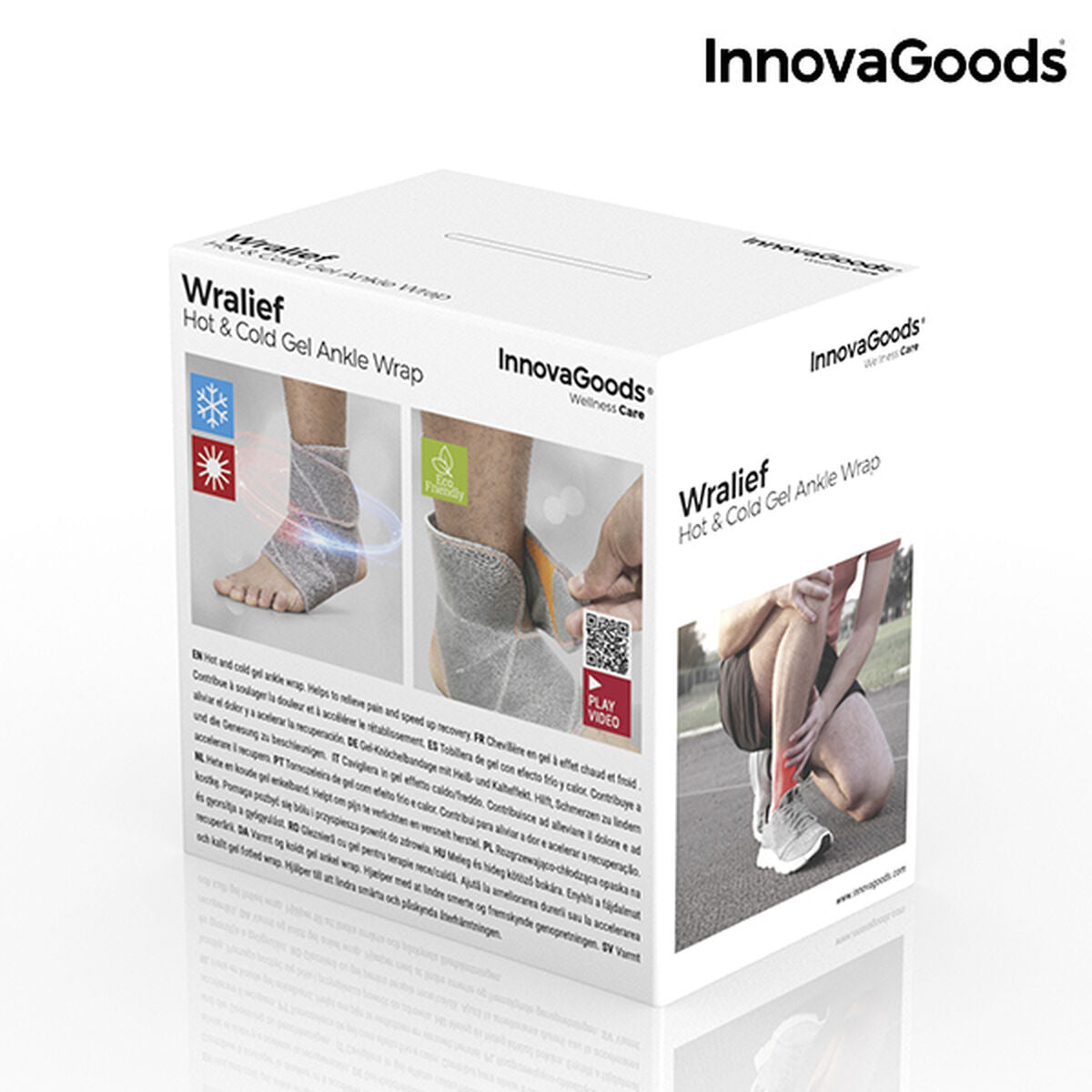 Gel Ankle Wrap – Hot & Cold Therapy for Sports